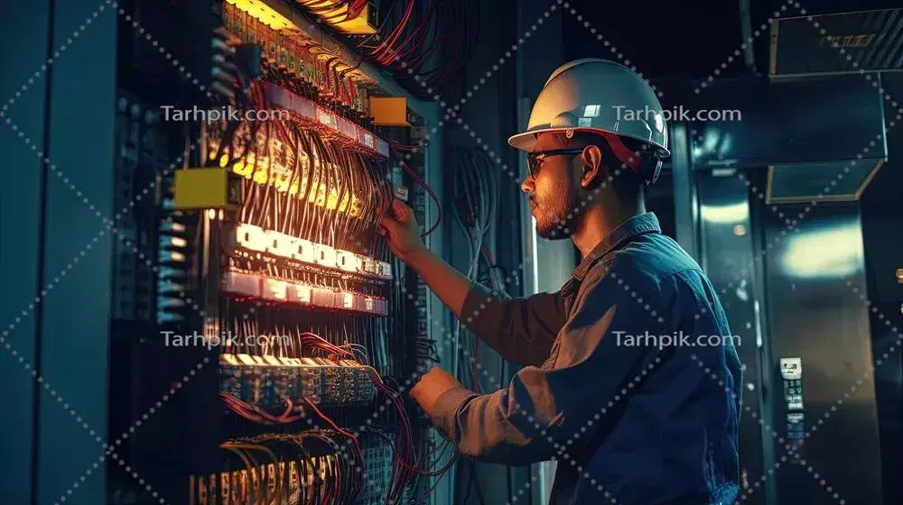 تاسیسات برق|خدمات پیشه و مهارت|نجف‌آباد, باغ ملی|دیوار