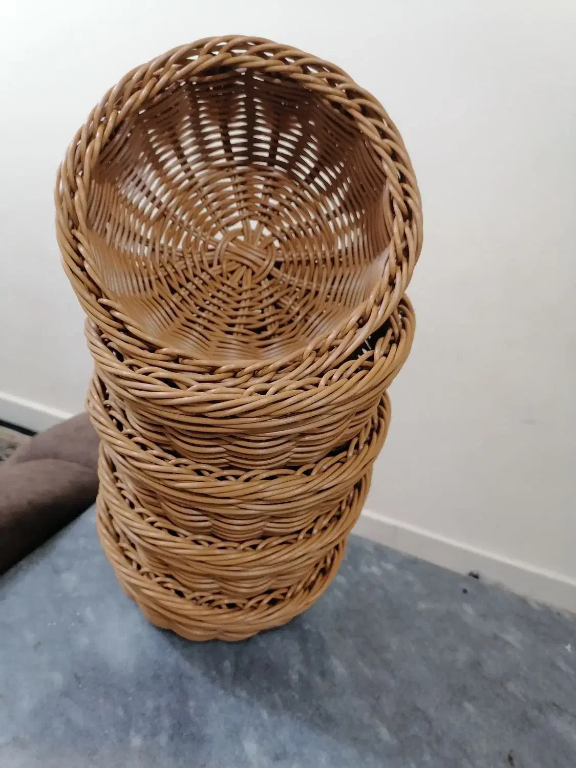 سبد بافی|ظروف نگهدارنده، پلاستیکی، یک‌بارمصرف|دزفول, |دیوار