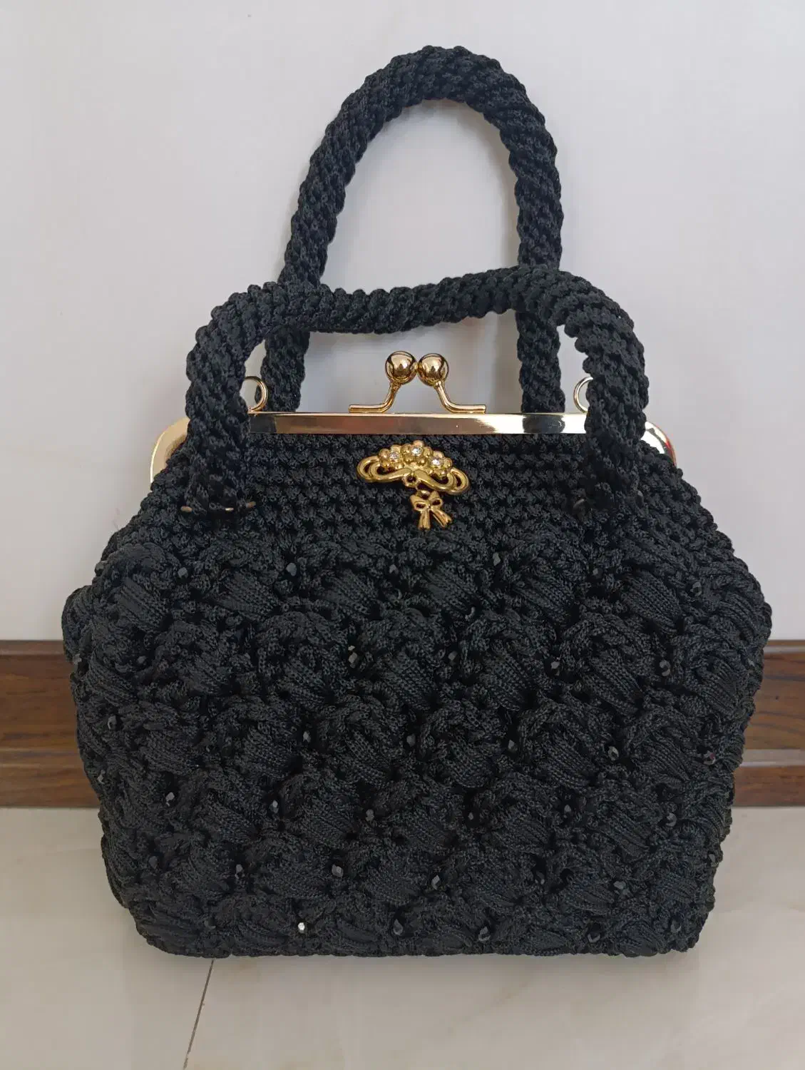 کیف مکرومه زیبا|کیف، کفش، کمربند|خرم‌آباد, |دیوار