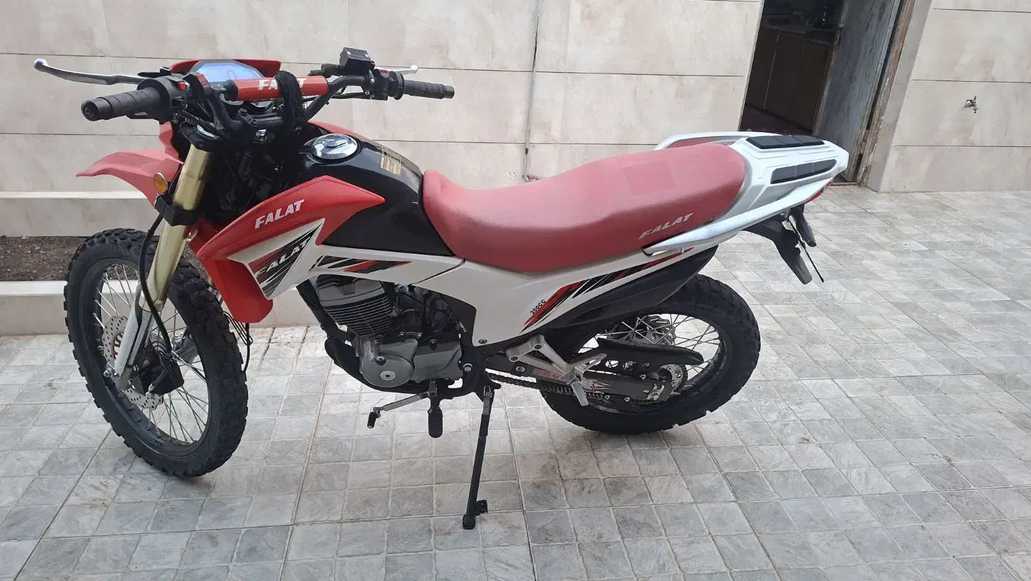 موتورترل فلات ۲۰۰مدل ۴۰۳کارکرد ۶۳۰|موتورسیکلت|بردسکن, |دیوار