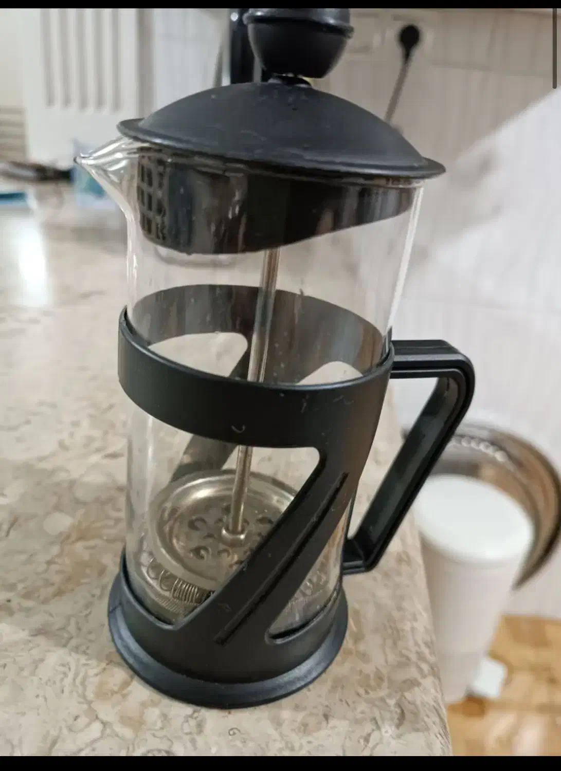 شیشه ی فرنچ پرس|سماور، چای‌ساز، قهوه‌ساز|شاهین‌شهر, عطار|دیوار