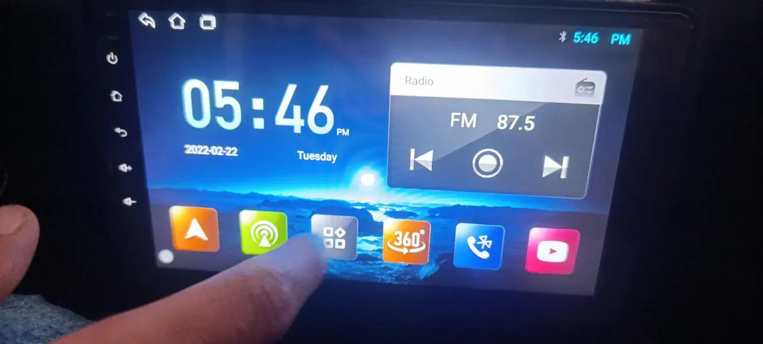 فروش فوری مانیتور ماشین|قطعات یدکی و لوازم جانبی|اردبیل, |دیوار