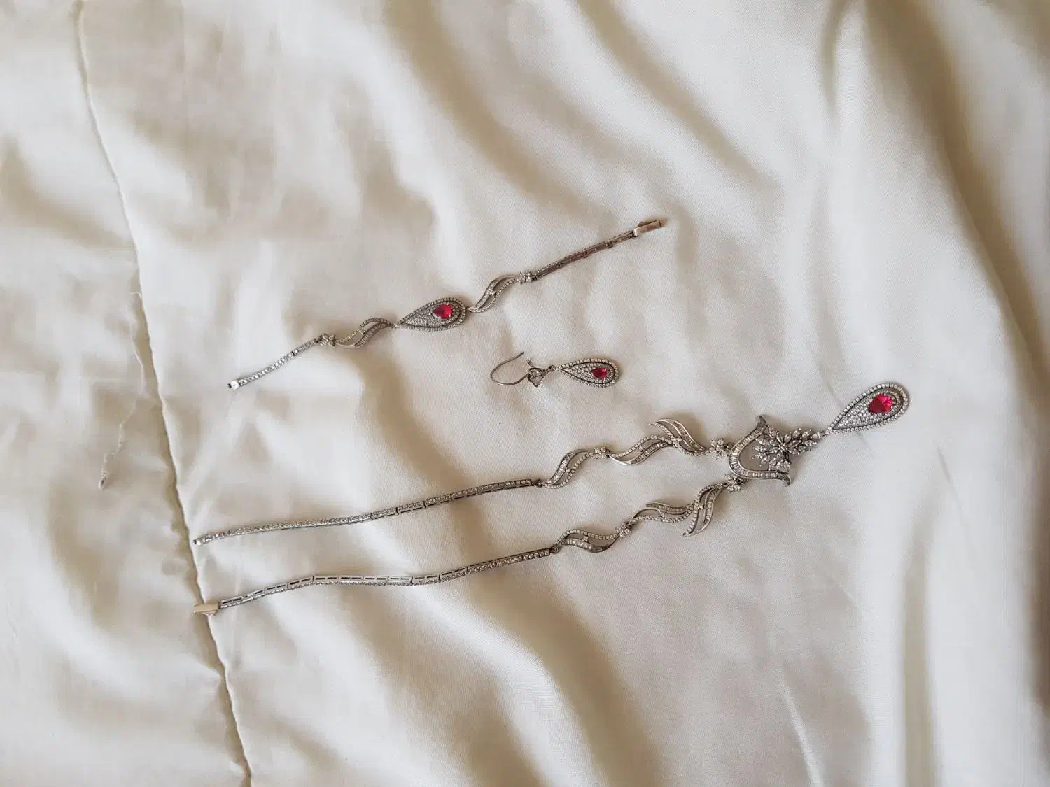 سرویس نقره ۹۲۵عیار|جواهرات|همدان, |دیوار