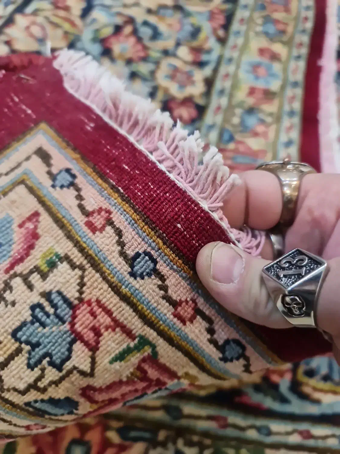 فروش فرش دستباف کلکسیون رج۴۵ کاشان تهران، فرمانیه|فرش|تهران, دزاشیب|دیوار