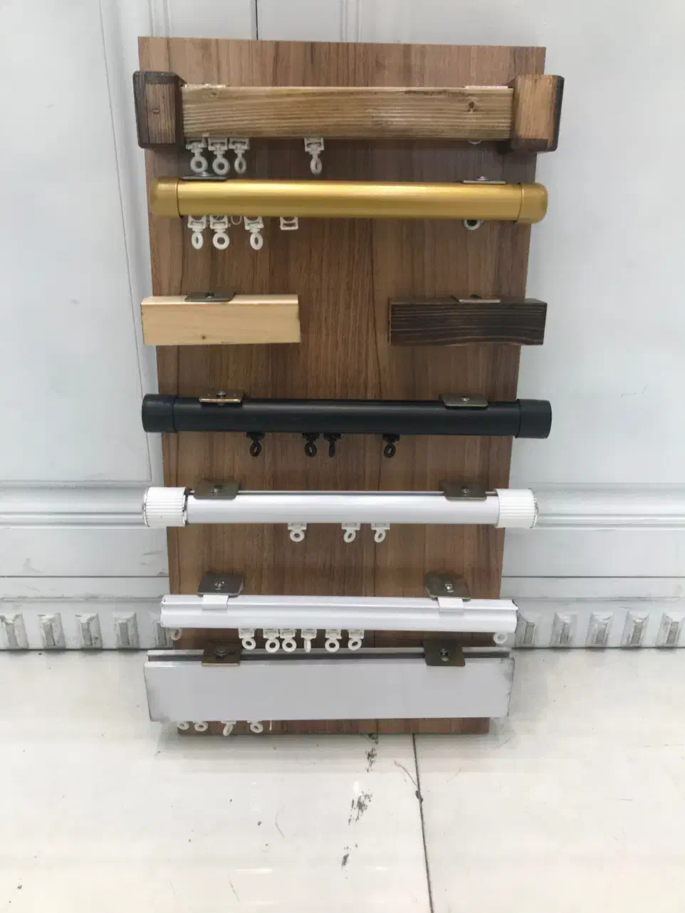 چوب پرده مینیمال|پرده، رانر، رومیزی|کرج, حسن آباد|دیوار