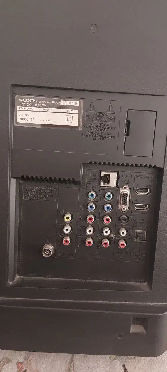 تلویزیون سونی 40 اینچ( BRAVIA)|تلویزیون و پروژکتور|گرگان, |دیوار