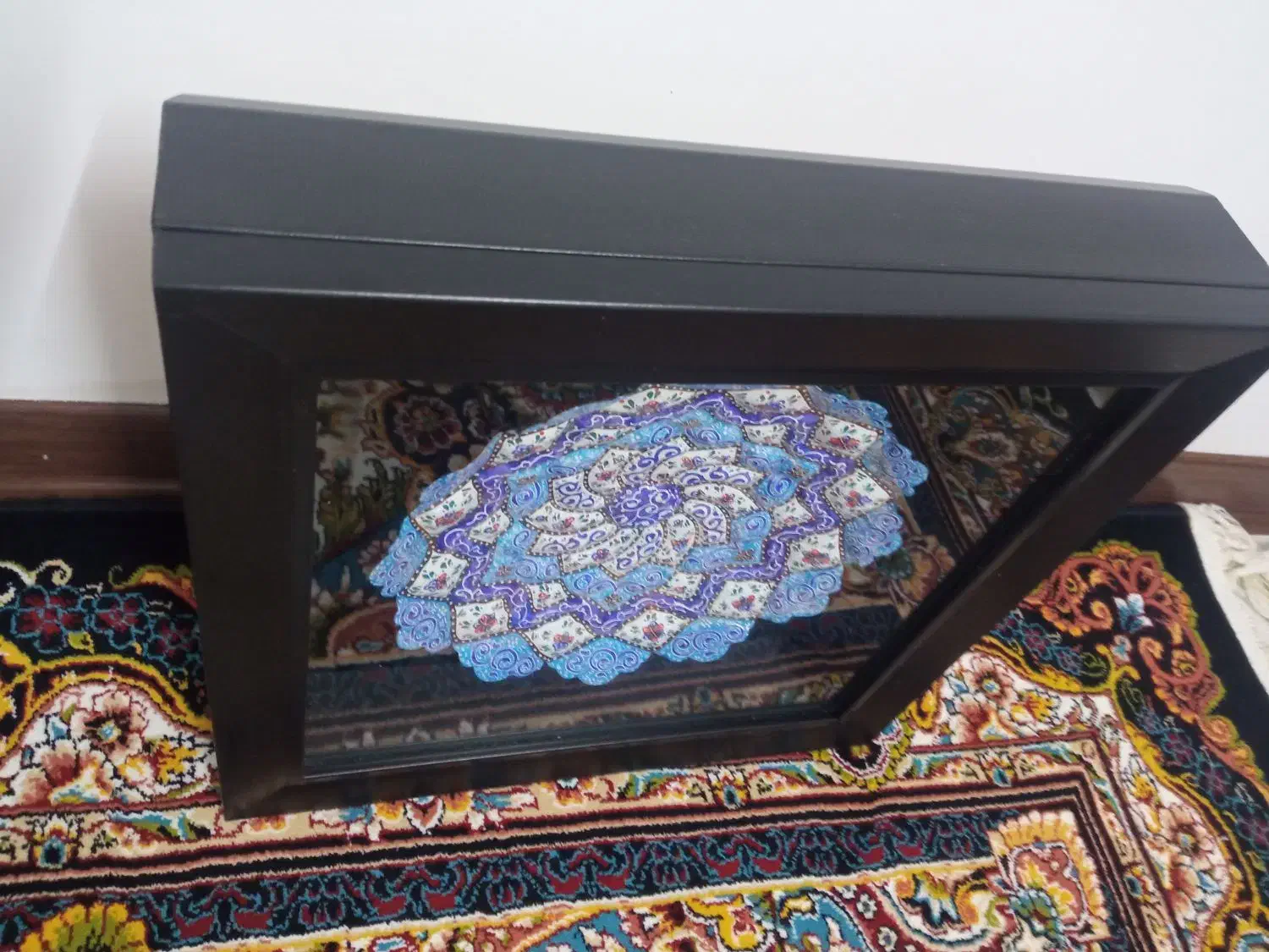 تابلو مینا کاری زیبا|تابلو، نقاشی، عکس|زنجان, |دیوار