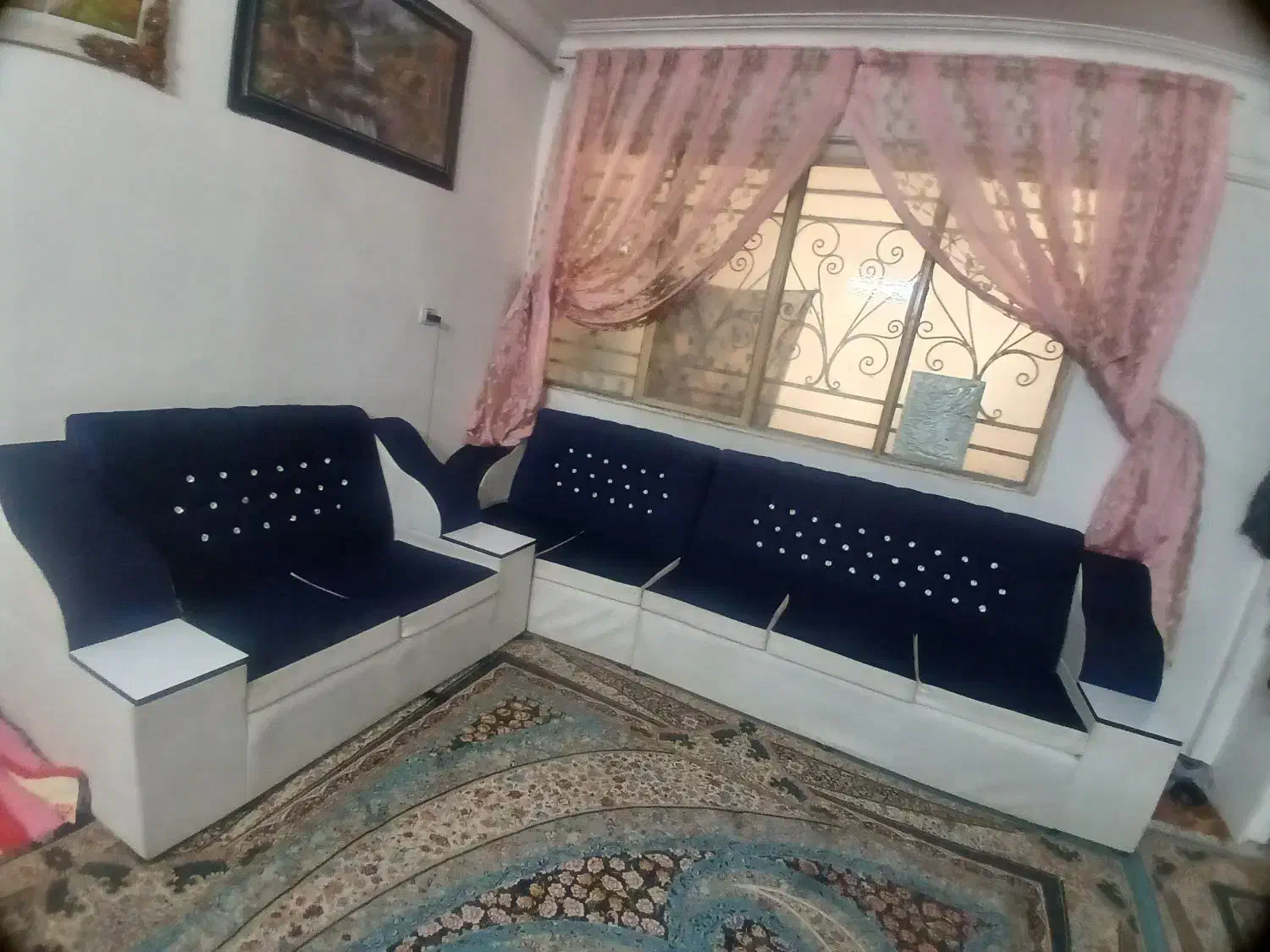 مبل ۷ نفره تمیز ونو جنس مخمل|مبلمان خانگی و میز عسلی|مشهد, شهید جنگی|دیوار
