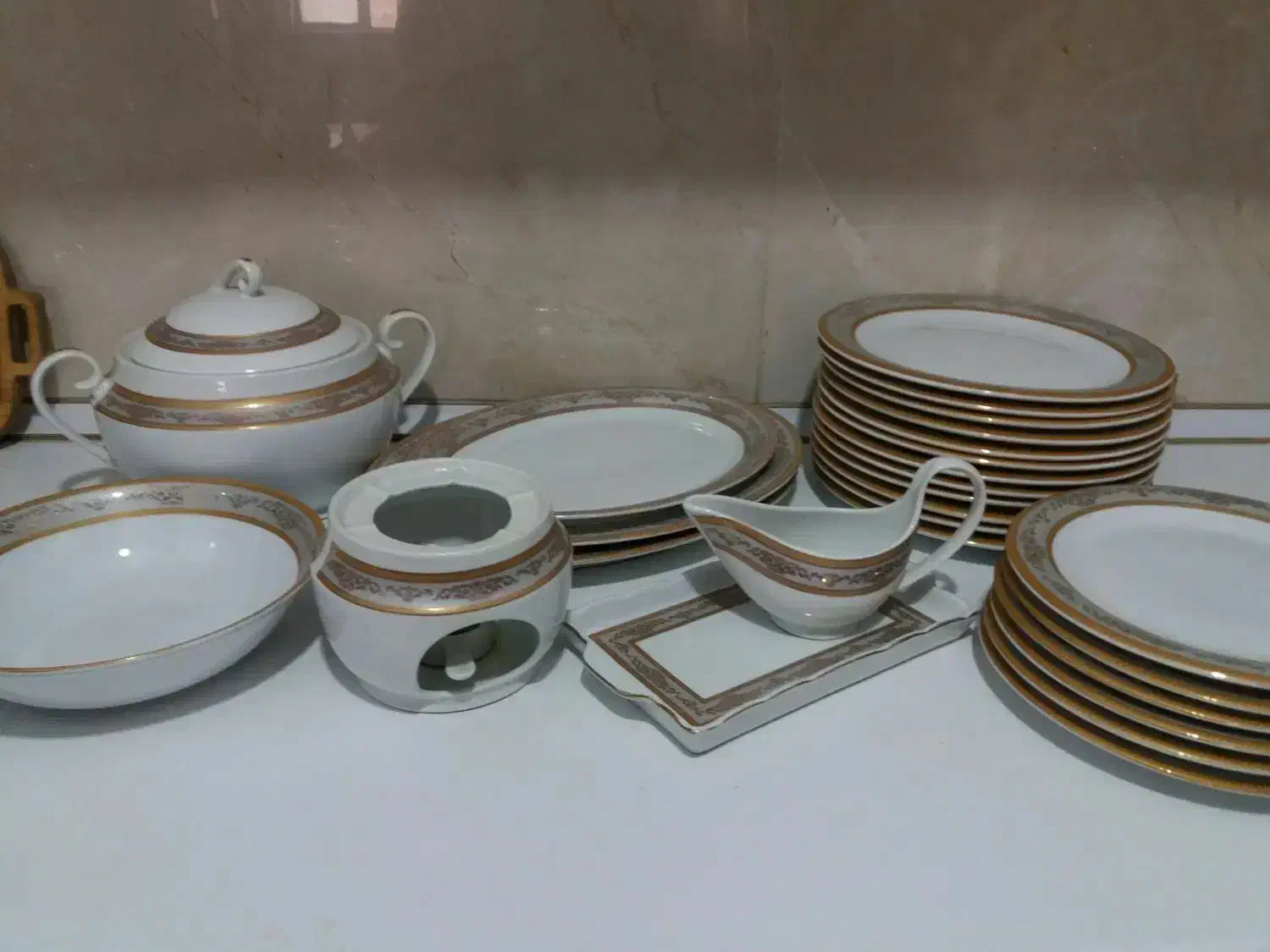 ظروف چینی توس|ظروف سرو و پذیرایی|قم, آذر (نکویی)|دیوار