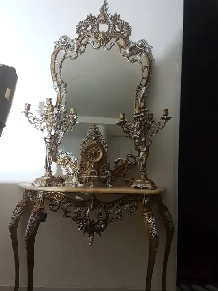 آینه شعمدان|بوفه، ویترین، کنسول|پارس‌آباد, |دیوار