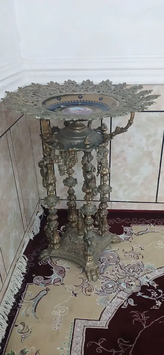 دوعددکنارسالنی برنجی|صنایع دستی و سایر لوازم تزئینی|اهواز, شهرک رزمندگان|دیوار
