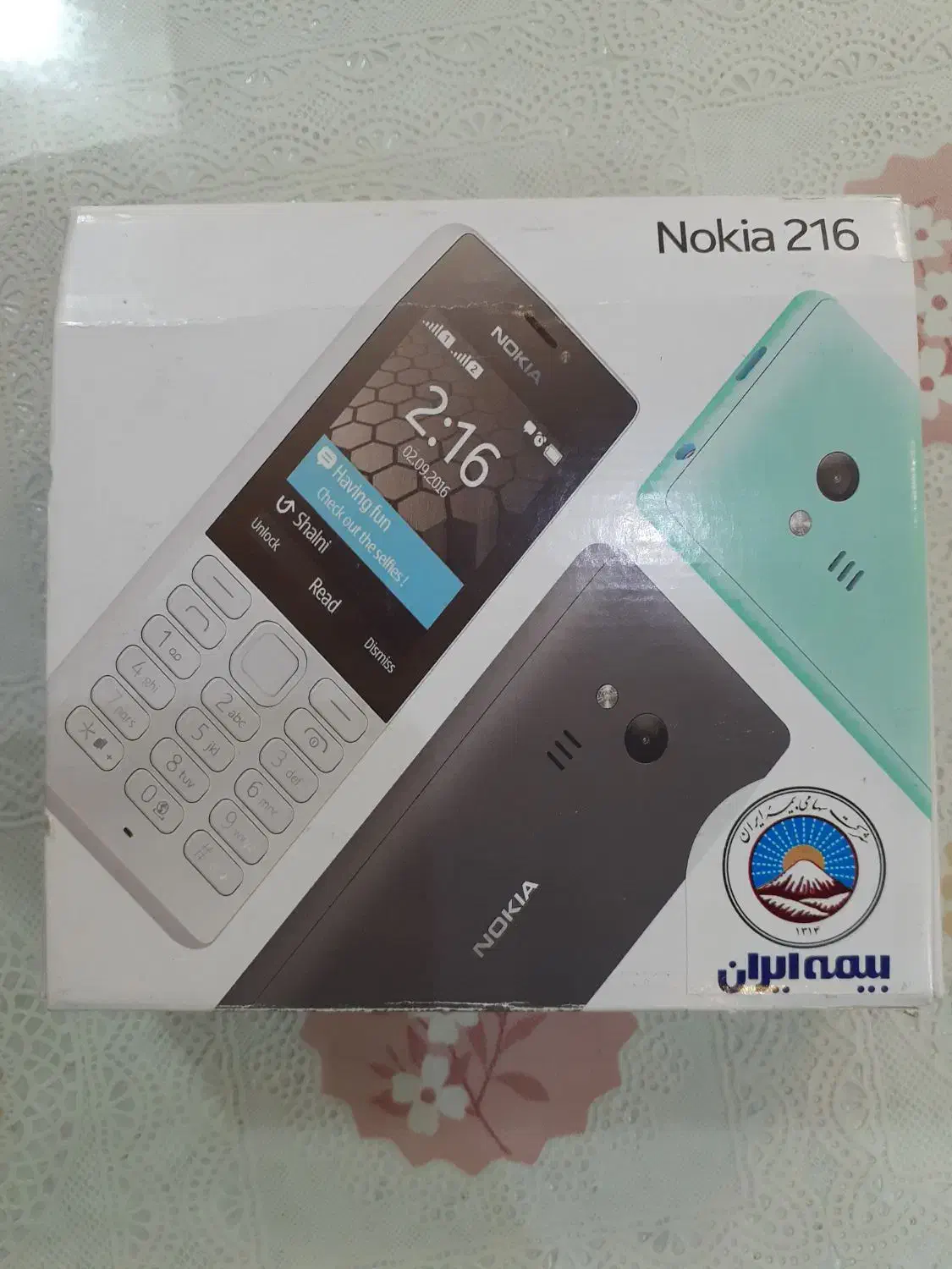 نوکیا 216rm|موبایل|تهران, حکیمیه|دیوار