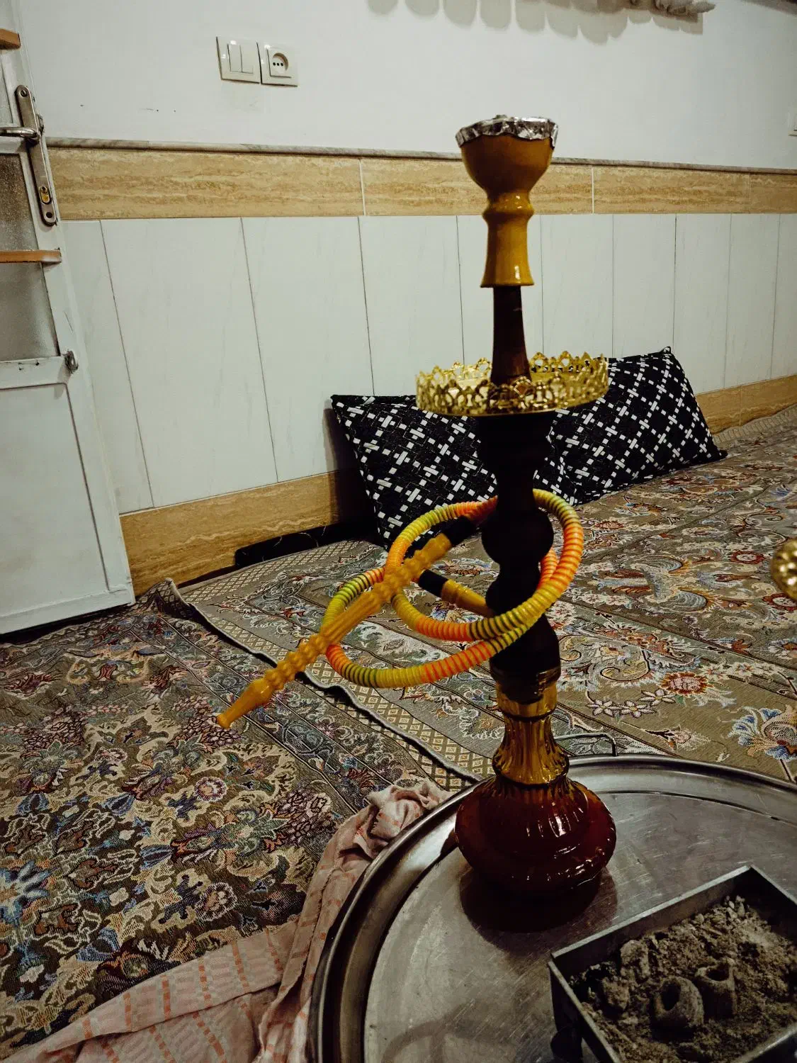 قلیان دوسیب سالم کام الی بدونه ترک به شرط|کلکسیون و سرگرمی|قم, انسجام|دیوار