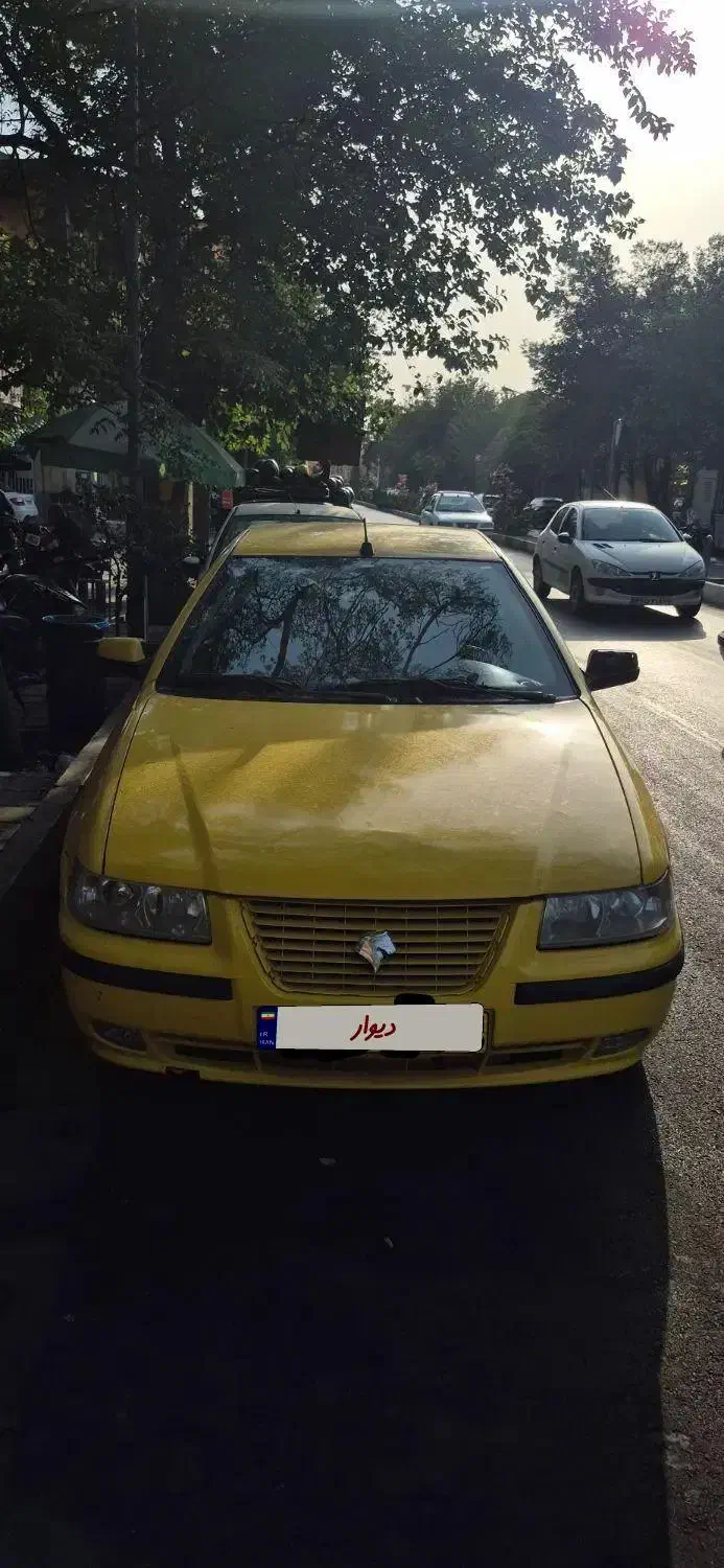 تاکسی تهران  سمند ۹۵|خودرو سواری و وانت|تهران, امیریه|دیوار