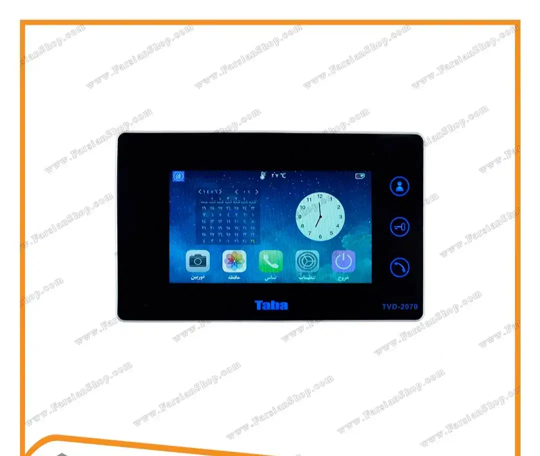 آیفون تصویری ۲۰۷۰و۴۰۷۰تابا|مصالح و تجهیزات ساختمان|مشهد, بلال|دیوار