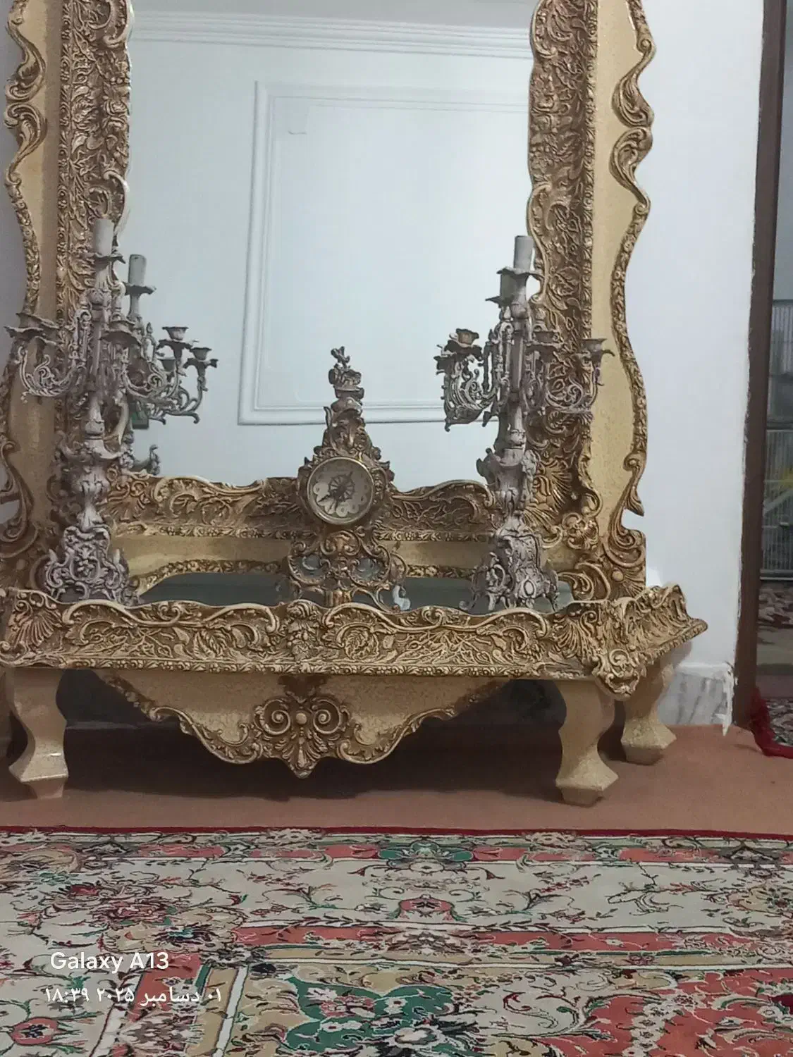 آینه و شمعدان|بوفه، ویترین، کنسول|زاهدان, |دیوار