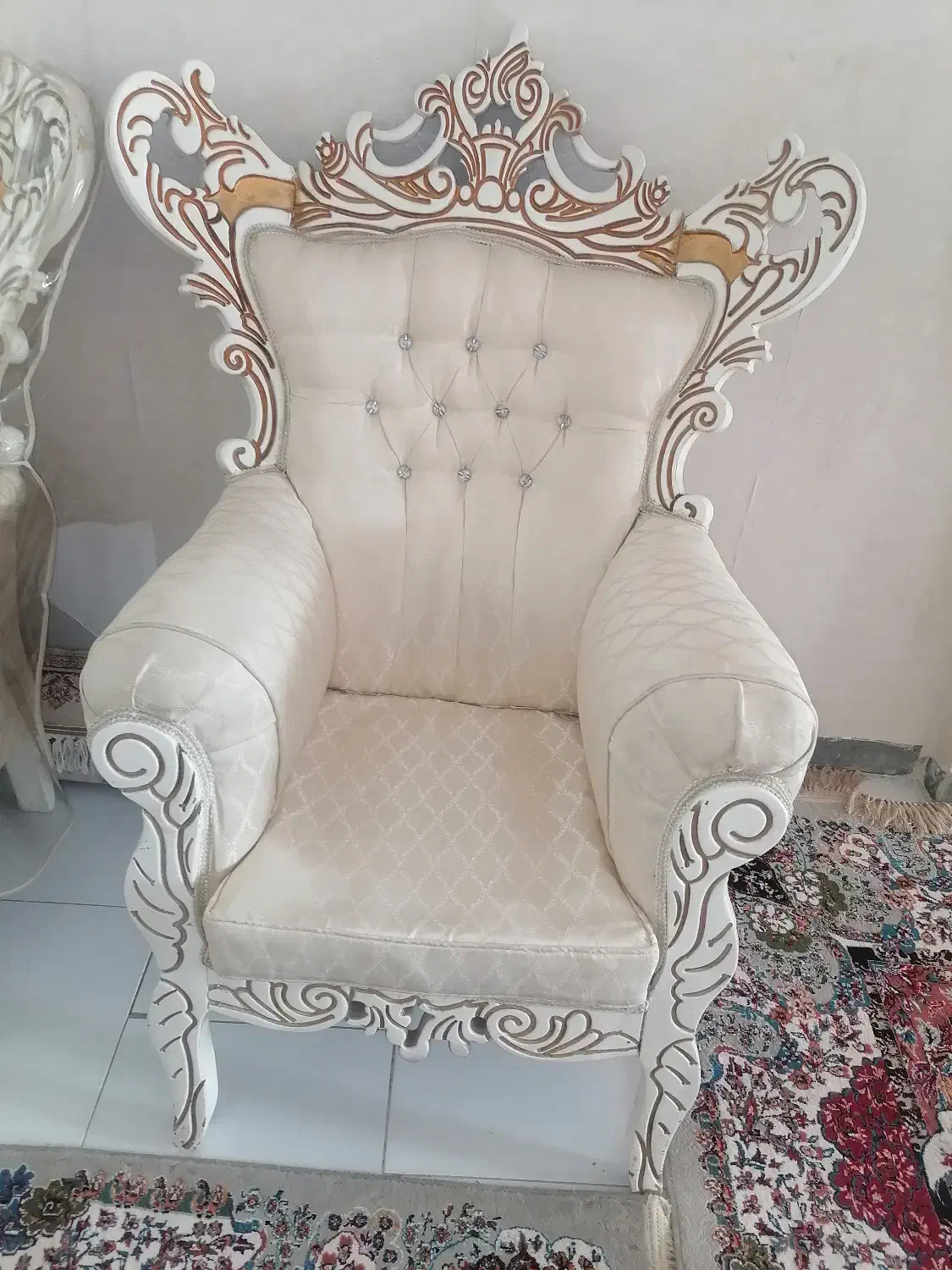 مبل سلطنتی|مبلمان خانگی و میز عسلی|رباط‌کریم, رباط‌کریم|دیوار