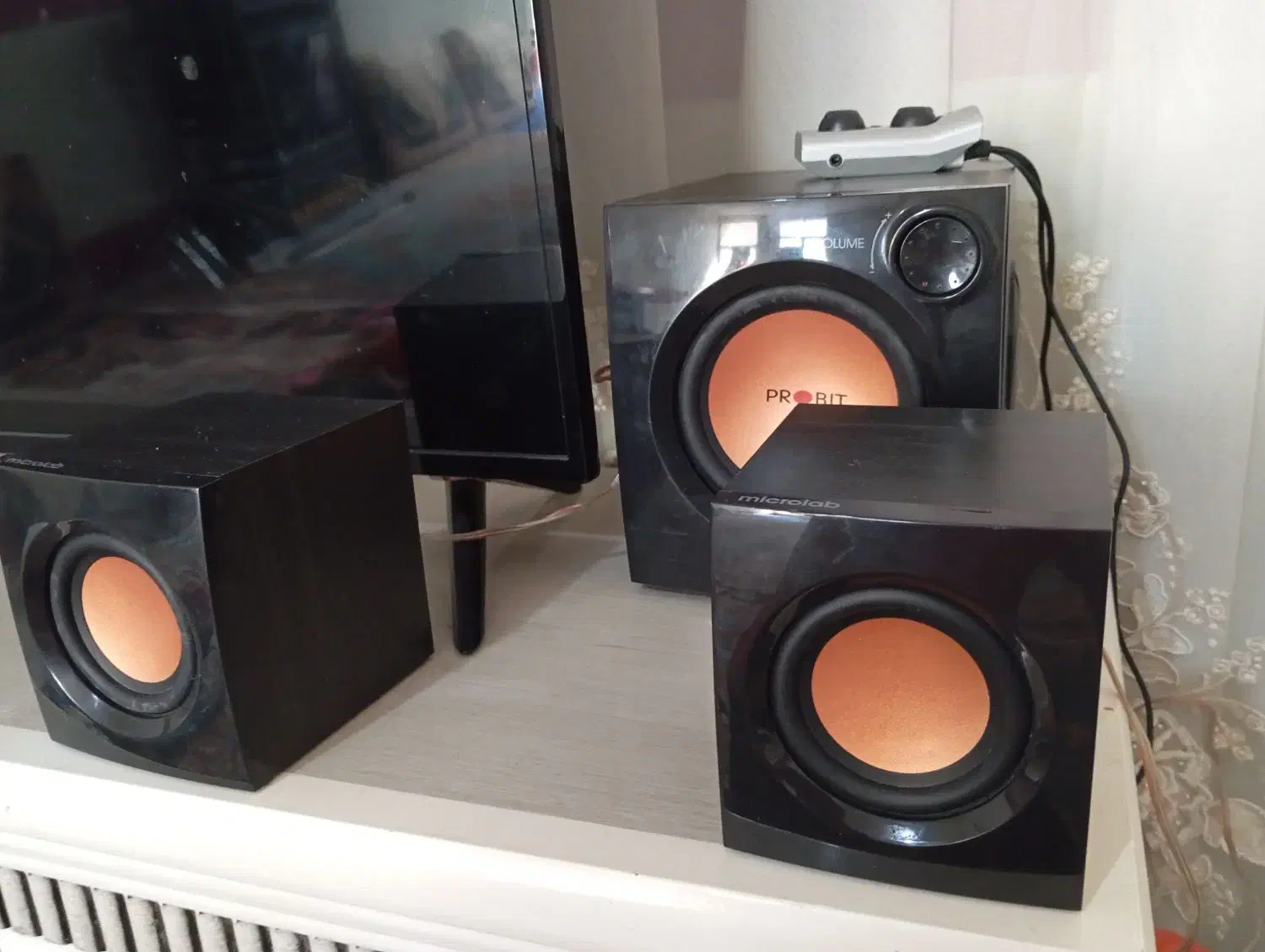 اسپیکر|سیستم صوتی خانگی|قم, شهر قائم|دیوار