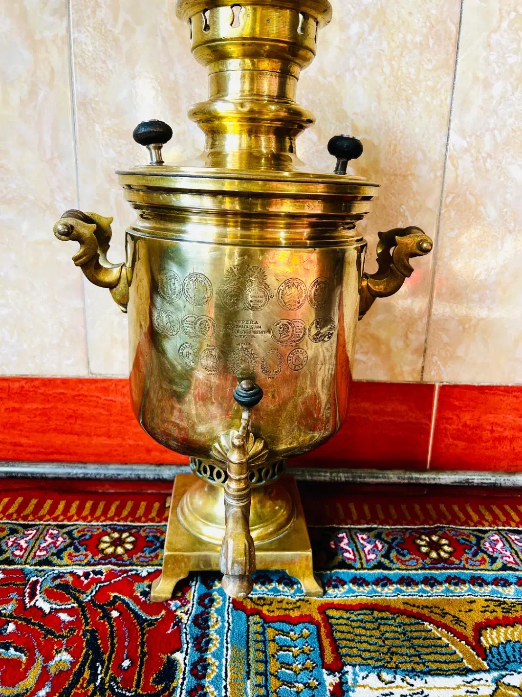 سماور روسی نیگالای|سماور، چای‌ساز، قهوه‌ساز|آذرشهر, |دیوار