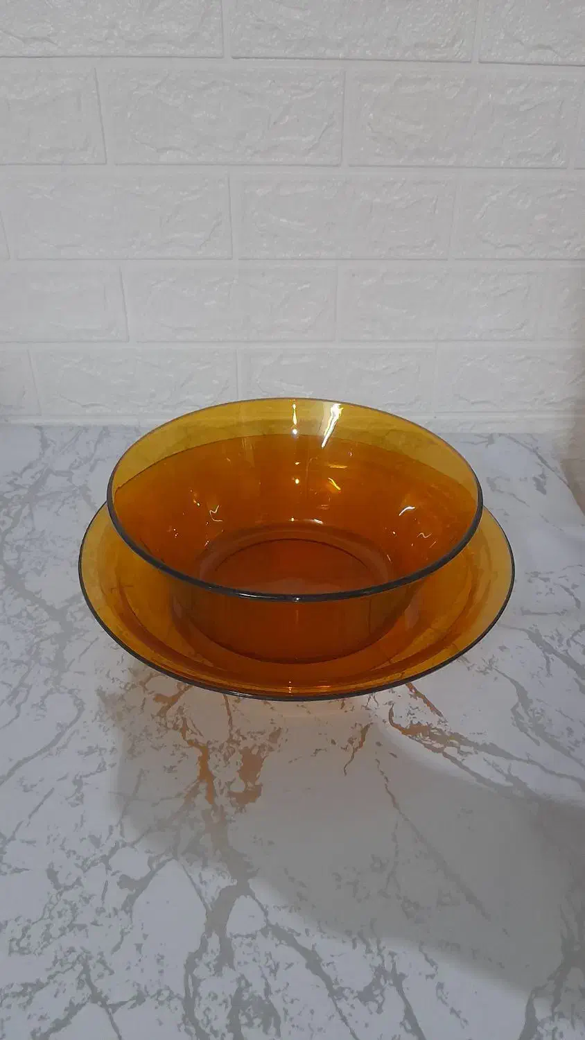 ست عسلی فرانسوی اصلی|ظروف سرو و پذیرایی|شیراز, شهرک ایثار|دیوار