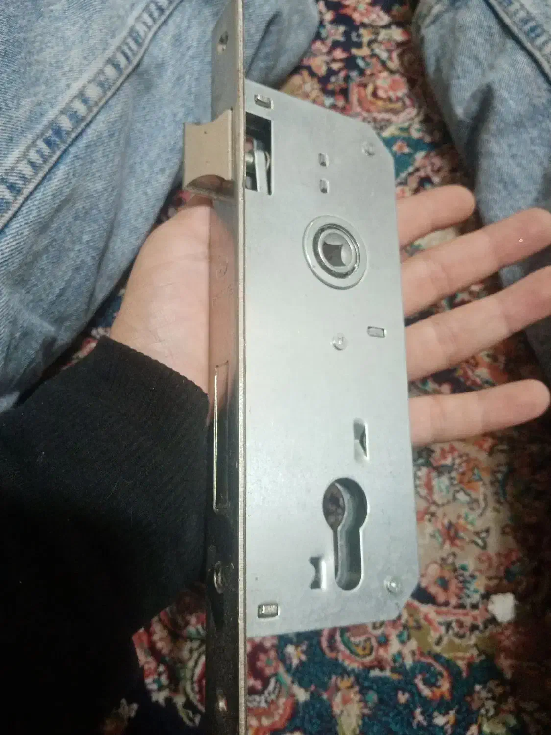 مغزی، قفل دستگیره ضدسرقت|مصالح و تجهیزات ساختمان|مشهد, نیروی هوایی|دیوار