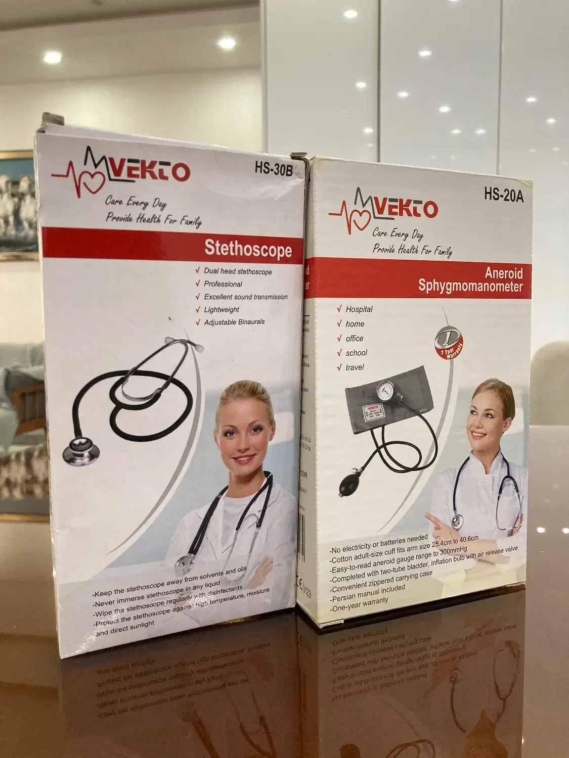 گوشی پزشکی به همراه فشارسنج عقربه ایی|پزشکی|پاکدشت, پاکدشت (مامازند)|دیوار