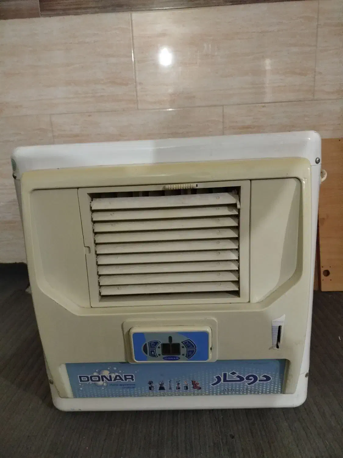 کولر آبی کاملا سالم با کنترل|کولر آبی|آبیک, |دیوار