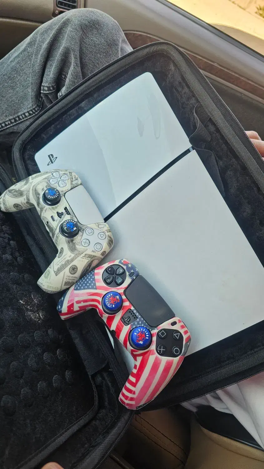 پلی استیشن ۵ دو دسته اسلیم دیجیتالps5 slim|کنسول، بازی ویدئویی و آنلاین|اصفهان, سرشبادران|دیوار