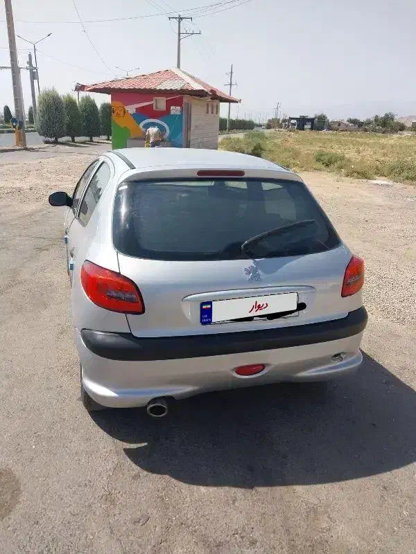 پژو ۲۰۶ تیپ ۲|خودرو سواری و وانت|اسفراین, |دیوار