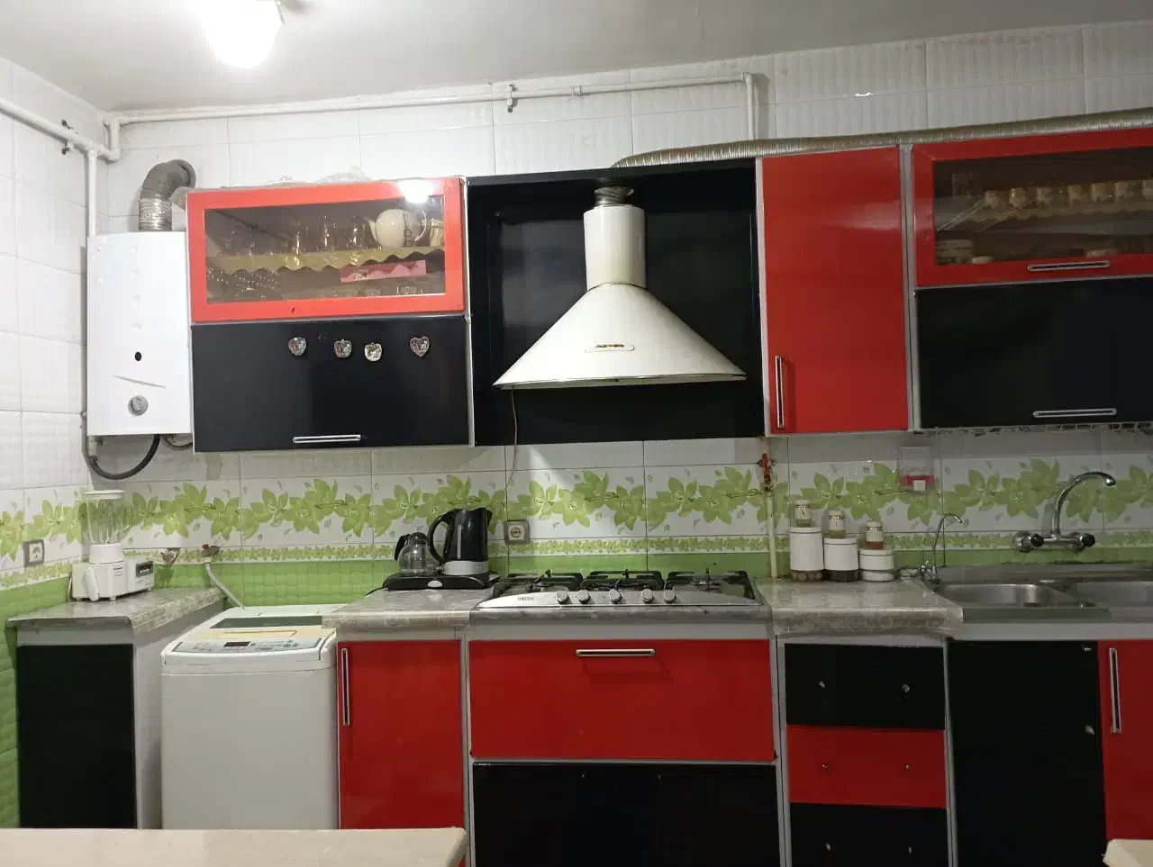 کابینت هود سینک گاز|آبچکان و نظمدهنده ظروف|اهواز, رسالت|دیوار