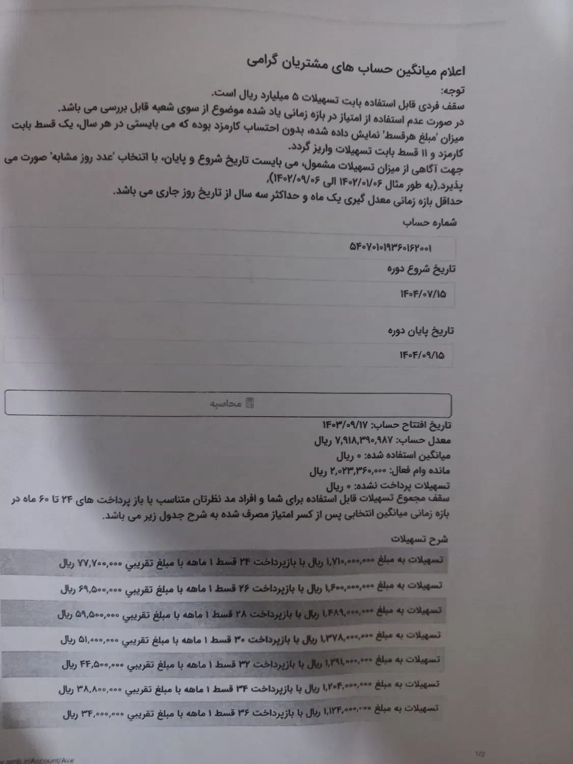 فروش وام ۱۸۰ امتیاز بانک مهر ایران|خدمات مالی، حسابداری، بیمه|سقز, |دیوار
