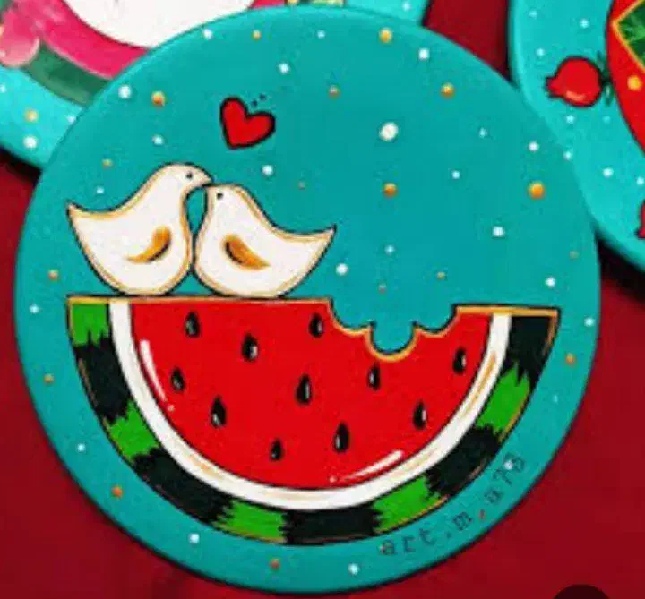 طراحی سفال و نقاشی|تابلو، نقاشی، عکس|تربت جام, معدآباد|دیوار