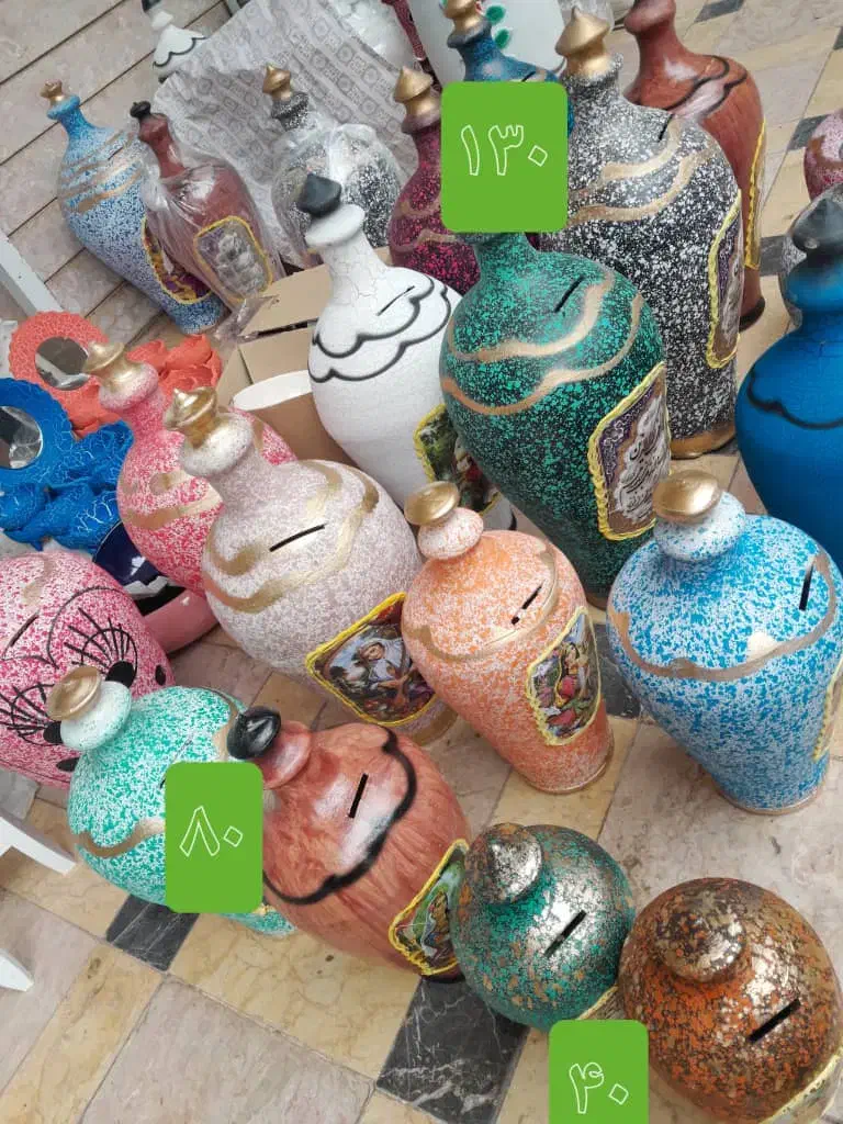 قلک سفالی|صنایع دستی و سایر لوازم تزئینی|شیراز, زند|دیوار