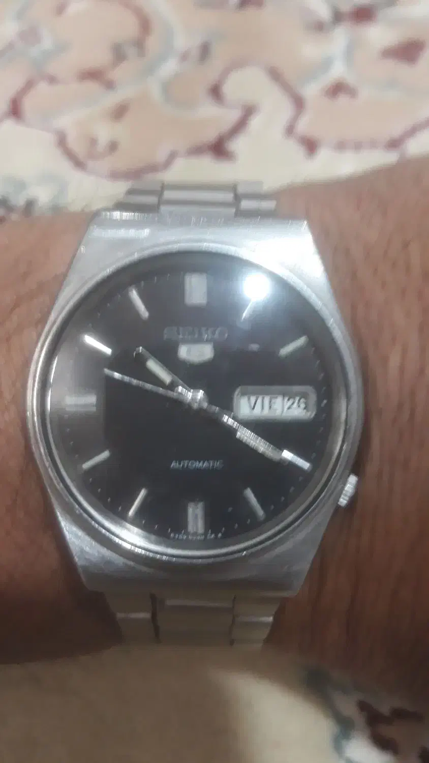 ساعت سیکو۵قدیمی سالم|ساعت|شاهین‌شهر, حافظ جنوبی|دیوار