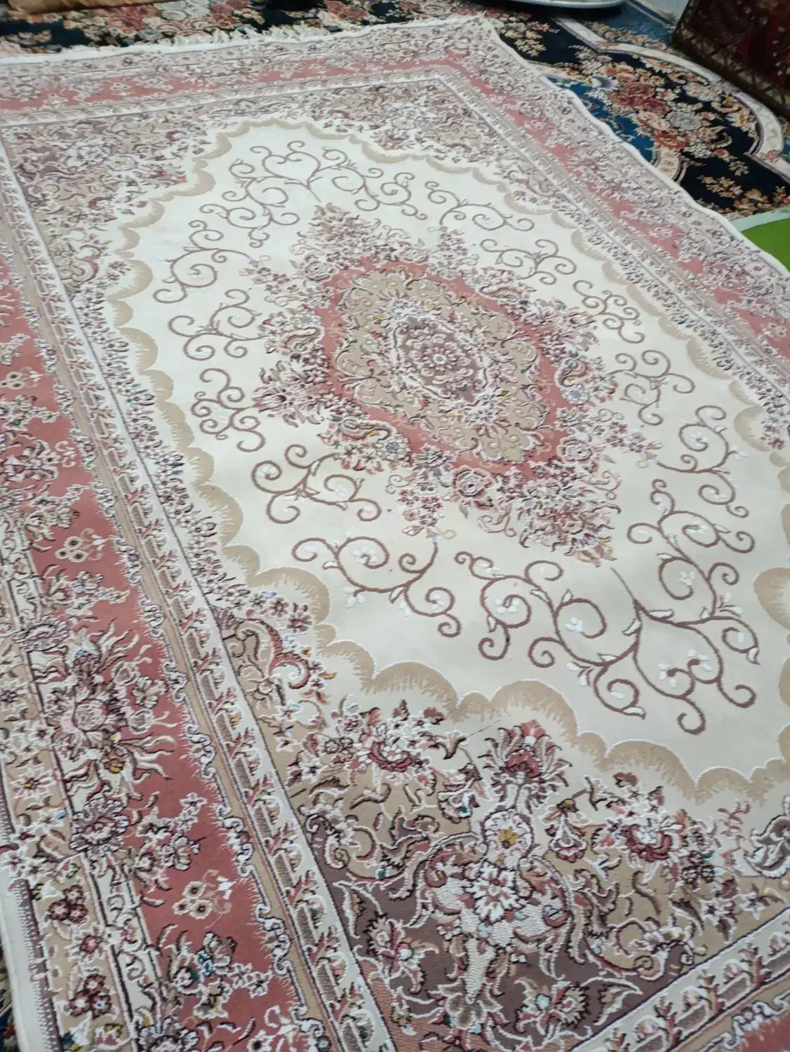 فرش۶متری دو عدد|فرش|فامنین, |دیوار