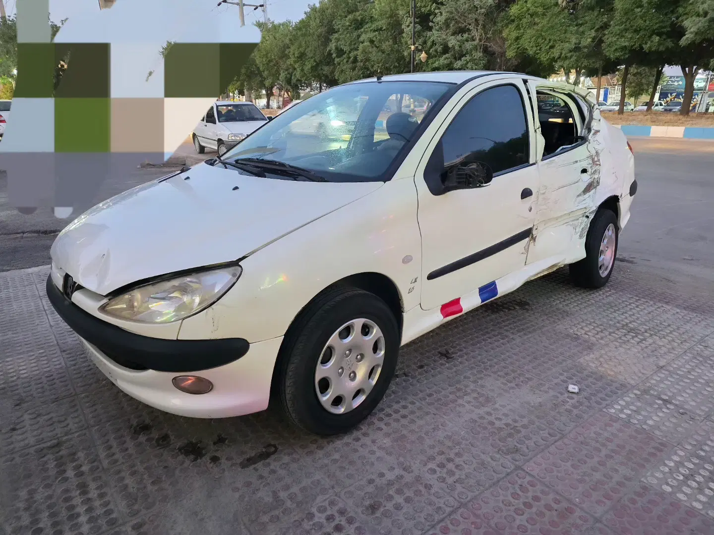206 sd v8 مدل 95|خودرو سواری و وانت|شیراز, دروازه قران|دیوار