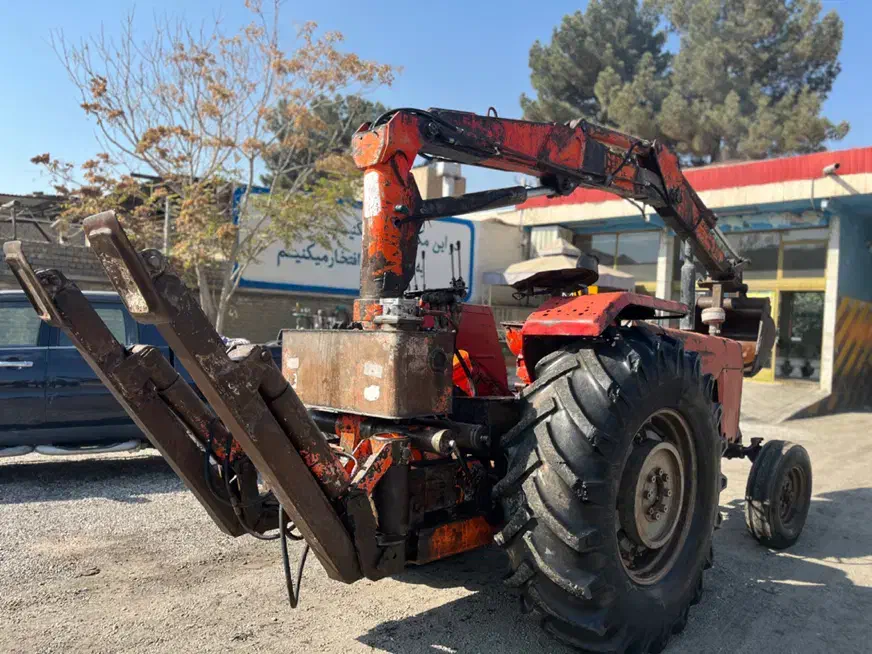 تراکتور فرکوسن بیل بکهو اطلس با پلاک|خودرو سنگین|تهران, الهیه|دیوار