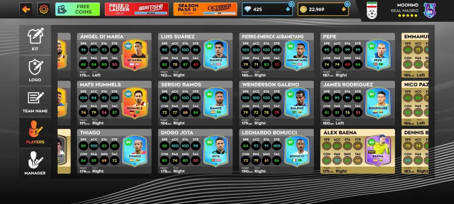 اکانت دریم لیگ فقط طاق|کنسول، بازی ویدئویی و آنلاین|بیرانوند, |دیوار