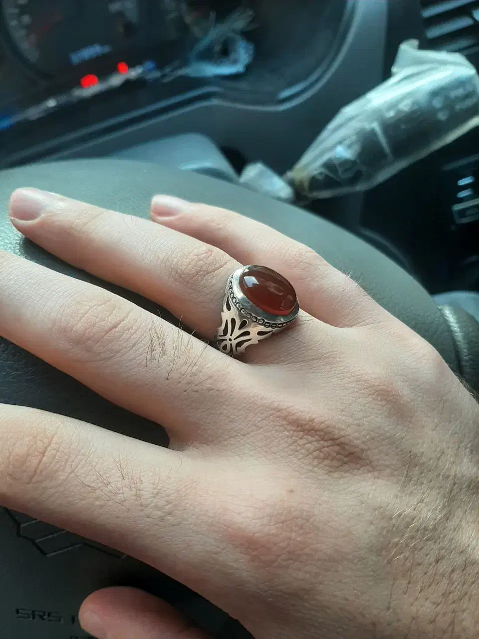 انگشتر درنجف وعقیق یمن رکاب شاهرخ|جواهرات|رشت, نظری|دیوار