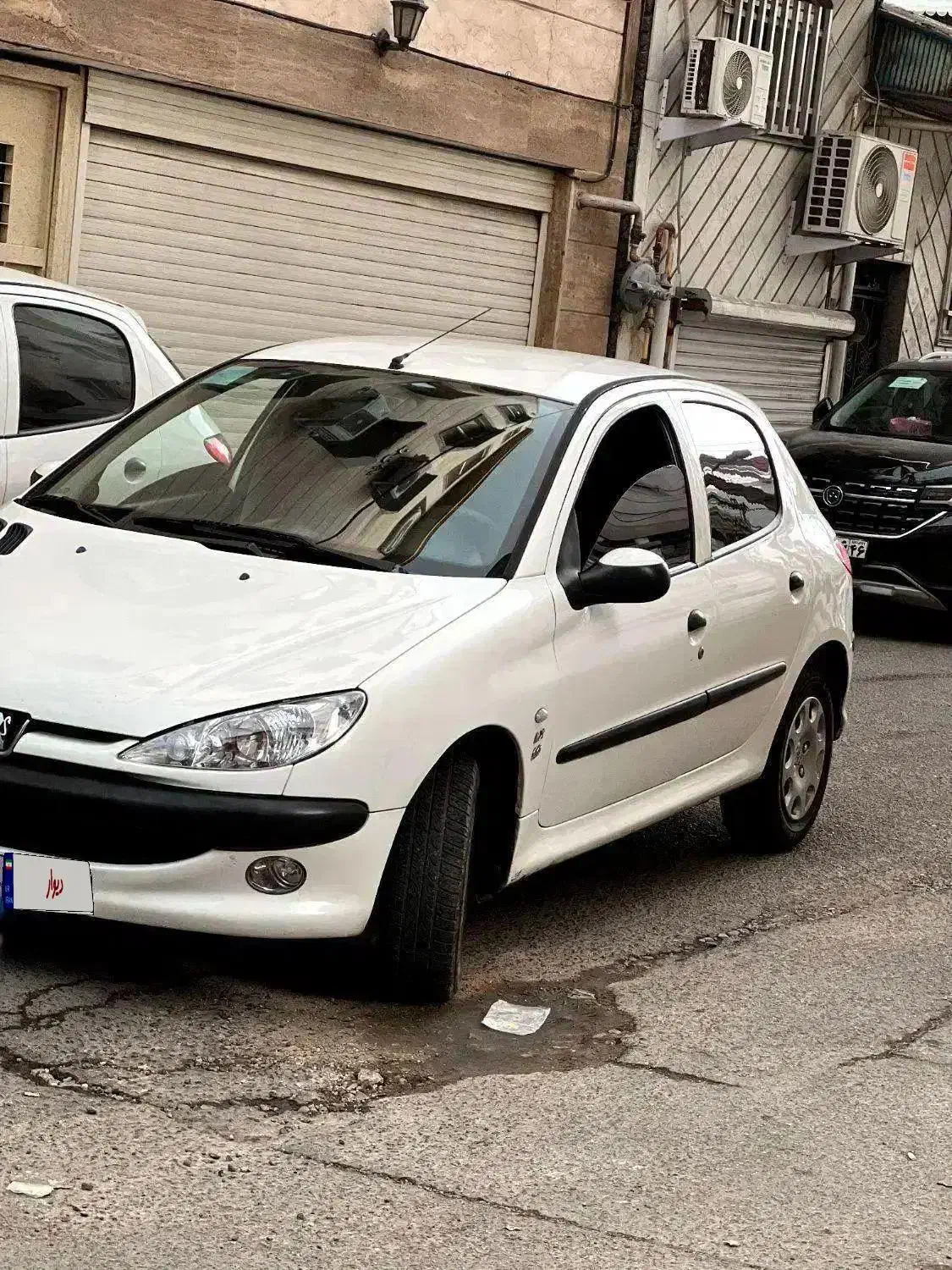 پژو 206 تیپ 5|خودرو سواری و وانت|رشت, معلم|دیوار