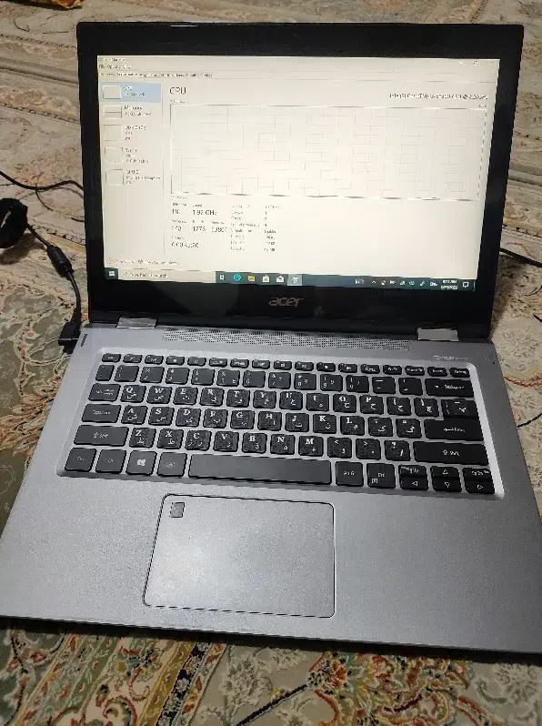 لپ تاپ ایسر spin فلزی|رایانه همراه|بجنورد, |دیوار