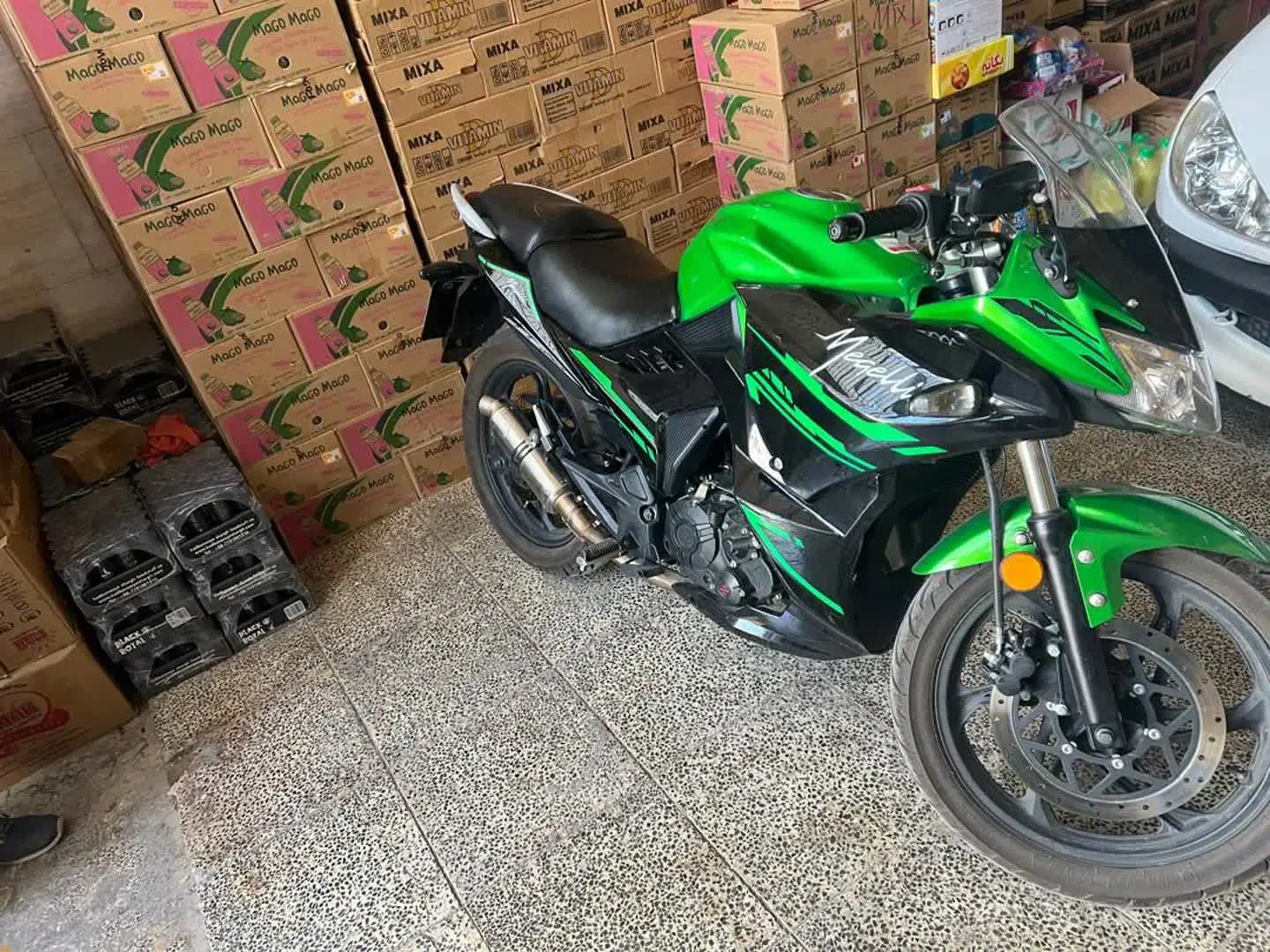 موتور مگلی طرح نینجا|موتورسیکلت|اصفهان, خانه اصفهان|دیوار