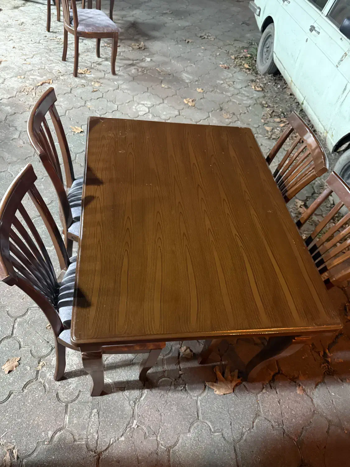 میزنهار خوری ۴نفره|میز و صندلی غذاخوری|لاهیجان, شهرک سلمان فارسی|دیوار