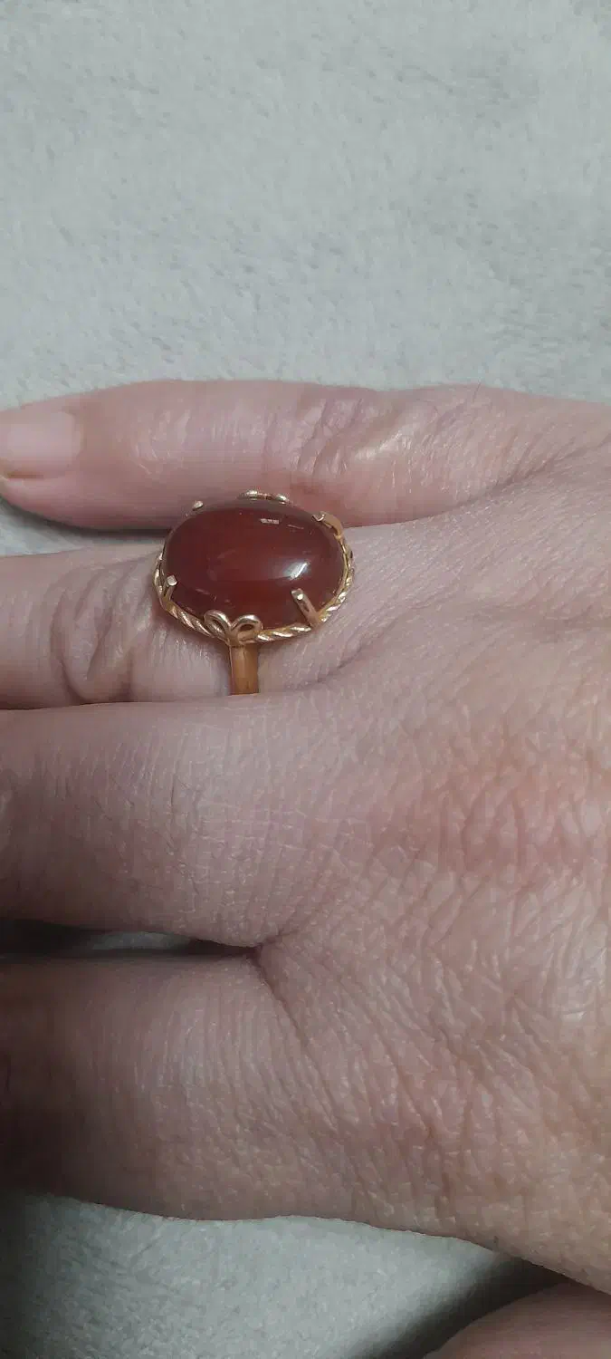 انگشترعقیق طلا|جواهرات|زارچ, |دیوار