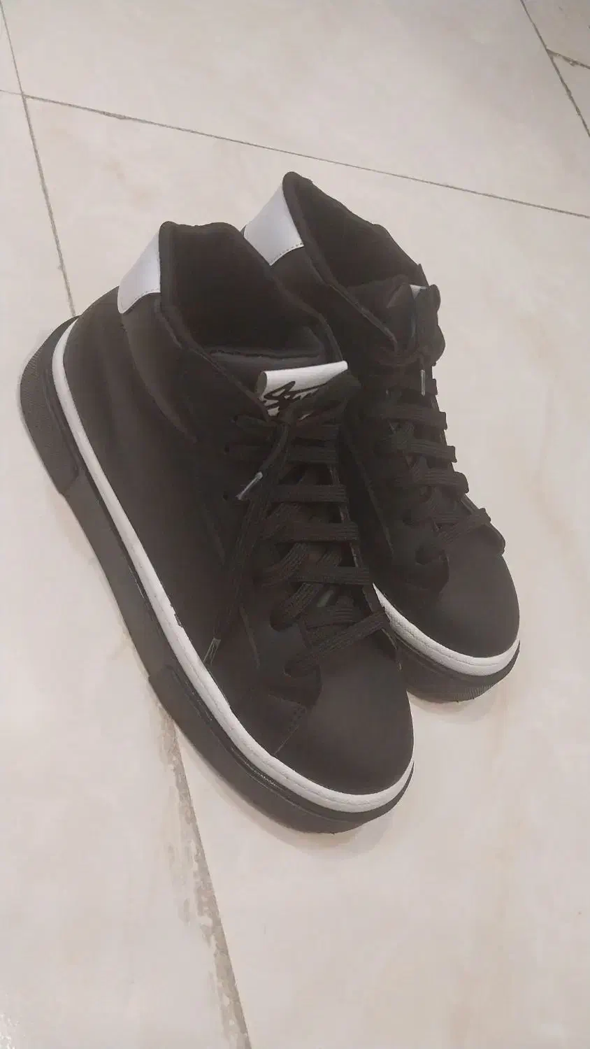 کفش نیم پوت مشکی|کیف، کفش، کمربند|ملایر, |دیوار