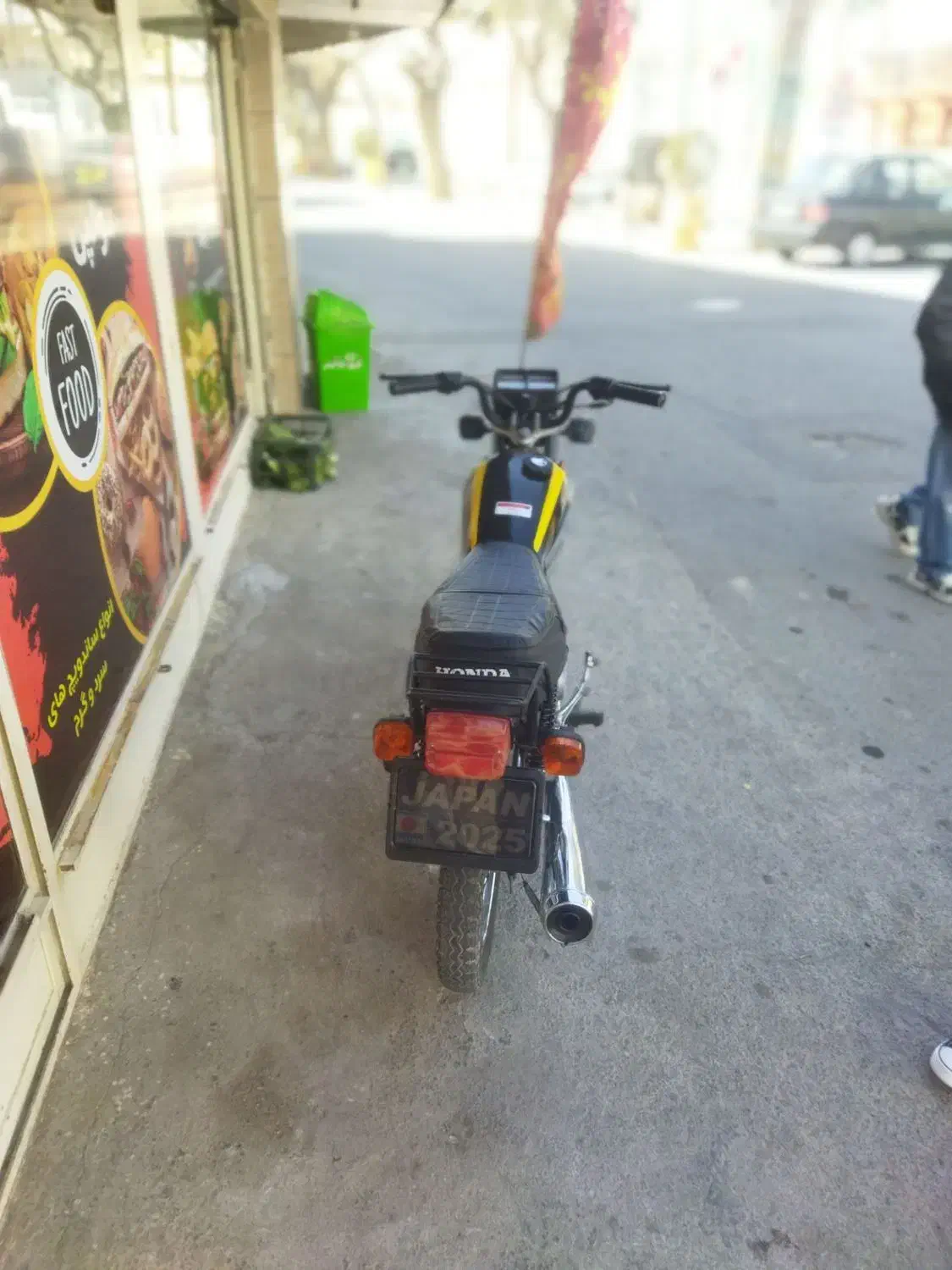 هندا125مزایده مدل90|موتورسیکلت|رباط‌کریم, منجیل آباد|دیوار