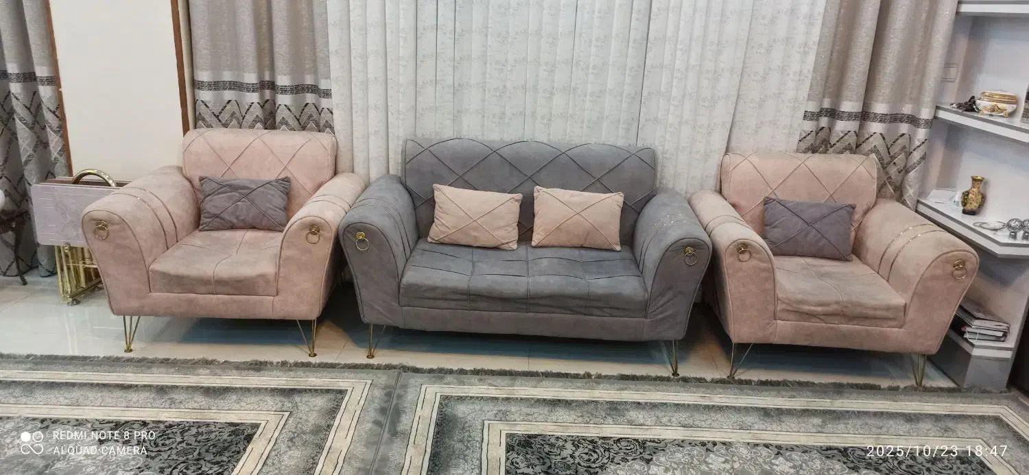 مبل ۴نفره|مبلمان خانگی و میز عسلی|تهران, آبشار|دیوار