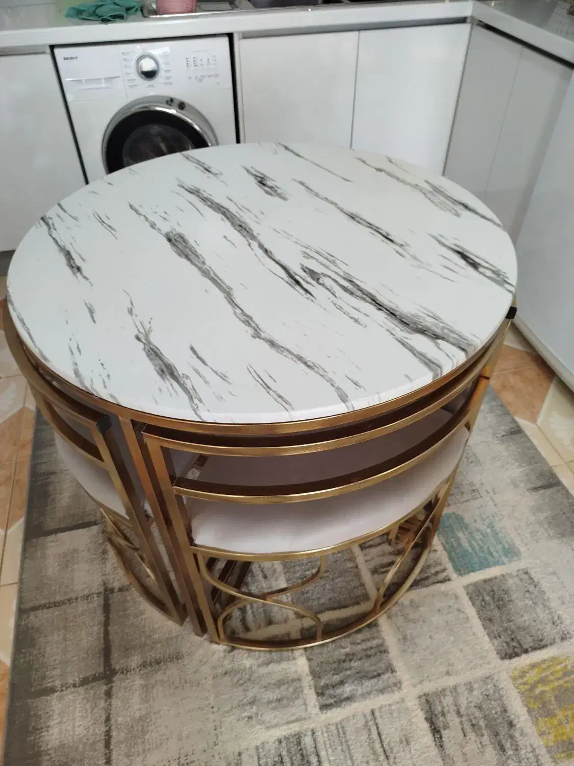 میز ناهار خوری نقلی|میز و صندلی غذاخوری|سبزوار, طبرسی (جعفرآباد)|دیوار