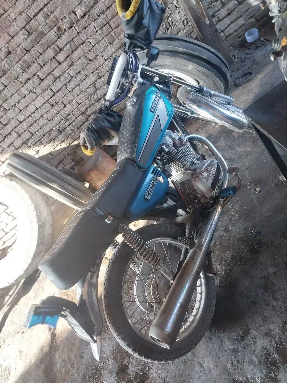 موتور هندا 91 تازه تعمیر|موتورسیکلت|بومهن, |دیوار