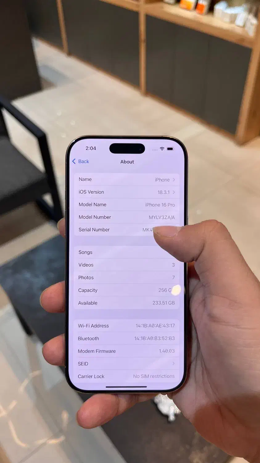ایفون 16 پرو 256 سنگاپور|موبایل|مشهد, کوثر|دیوار